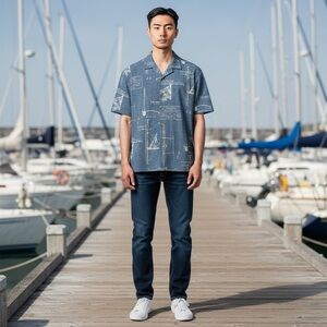 Vintage HRH Kahala Men’s Hawaiian Shirt - Excellent Condition!